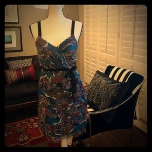 100% Silk cocktail dress by Walter